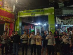 Jaga Kondusivitas Wilayah, Polsek Johar Baru Gelar Patroli Cipta Kondisi Dini Hari