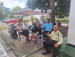 Bhabinkamtibmas Pegangsaan Sambangi Universitas Pancasila, Ajak Aparat RW Tingkatkan Keamanan Lingkungan