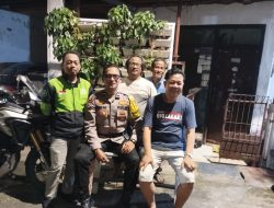 Door to Door ke Warga, Bhabinkamtibmas Kampung Rawa Teguhkan Komitmen Jaga Jakarta Aman