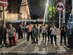 Patroli Tiga Pilar Kawal Jakarta Aman, Pemantuan di Jalan Diponegoro Menteng