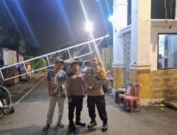 Bhabinkamtibmas Sambangi Satkamling, Ingatkan Pentingnya Waspada di Waktu Dini Hari