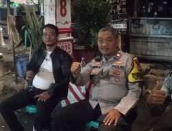 Bhabinkamtibmas Sambangi Poskamling di Mangga Dua Selatan