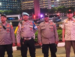 Wujudkan Jakarta Aman dan Kondusif di Malam Hari, Patroli 3 Pilar Menteng Pantau Kawasan Bundaran HI