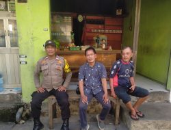 Sambang Warga, Bhabinkamtibmas Galur Ajak Jaga Jakarta Aman
