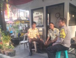 Cooling System dan Patroli Lingkungan, Bhabinkamtibmas Johar Baru Ajak Jaga Kamtibmas di Gedung UKM