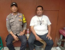 Aiptu Baktiar Emri Bhabinkamtibmas Kelurahan Galur Sambang Warga, Ajak Jaga Kamtibmas Tetap Kondusif