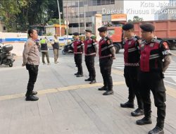 Wakapolsek Menteng Pimpin Pengamanan HUT TNI ke-80 di Sarinah, Warga Diimbau Waspada Penjambretan