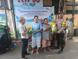 Polsek Johar Baru Gelar Gerakan Pangan Murah, Wujud Kepedulian Polri bagi Masyarakat