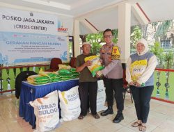 Gerakan Pangan Murah, Polsek Johar Baru Ringankan Beban Warga Kampung Rawa