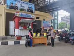 Polsek Metro Gambir dan Bulog Gelar Gerakan Pangan Murah, Warga Sambut Antusias di Rakyat Mart