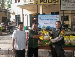 Polsek Sawah Besar Hadirkan Gerakan Pangan Murah, Polri Untuk Warga Karang Anyar