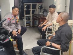 Bhabinkamtibmas Benhil Gelar Patroli dan Sambang Kost-kostan