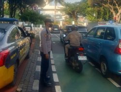 Patko 1013 Laksanakan Gatur Lalin di TL Veteran III, Antisipasi Kepadatan Arus dan 3C pada Jam Pulang Kantor