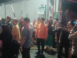 Gerak Cepat Polsek Metro Menteng Tangani Kebakaran Warung Makan di Jalan Tambak