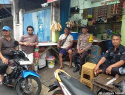 Bhabinkamtibmas Sambangi Warga RW 01 Galur, Perkuat Sinergi Jaga Kamtibmas