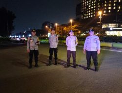 Polsek Kemayoran Siaga Dini Hari, Amankan Titik Rawan Tawuran dan Kejahatan Jalanan