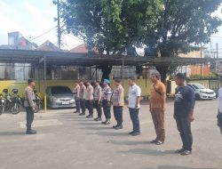 Kanit Samapta Pimpin Apel Patroli, Teguhkan Komitmen Ciptakan Rasa Aman Warga