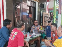 Pererat Kemitraan, Bhabinkamtibmas Kampung Rawa Ajak Warga Jaga Kamtibmas Lewat Sambang dan Patroli