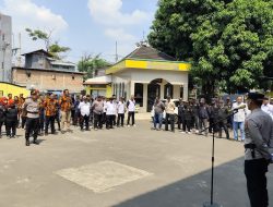 Jaga Jakarta, Polsek Johar Baru Himpun Potensi Masyarakat dalam Apel Harkamtibmas