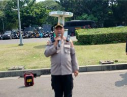 Wakapolsek Metro Gambir pimpin TWG dan apel pengamanan aksi unjuk rasa Aliansi Muslim Bela Palestina