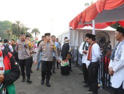 Polisi Kerahkan 1.722 Personel Melayani Aksi Solidaritas Palestina di Monas