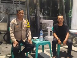 Bhabinkamtibmas Cideng Gelar Patroli dan Pembinaan Pos Kamling RW 03 untuk Perkuat Keamanan Lingkungan