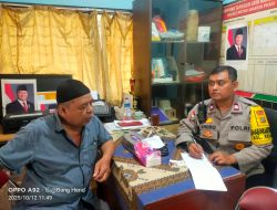 BHABINKAMTIBMAS KRAMAT TERIMA KONSULTASI WARGA TERKAIT GANGGUAN KAMTIBMAS DI RW 07