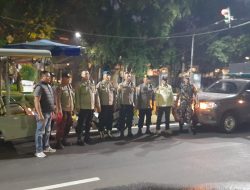 Kompak Gelar Patroli Malam Bersama Tiga Pilar Menteng, Ciptakan Jalan Teuku Umar Aman Kondusif