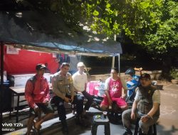 Sinergi Bhabinkamtibmas dan FKDM Kwitang, Amankan Lingkungan Lewat Patroli Dini Hari