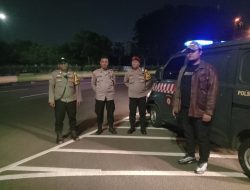 Polsek Kemayoran Intensifkan Strong Point Dini Hari, Wujudkan Jakarta Aman dari 3C