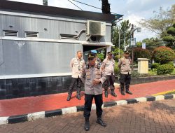 Gelar Apel Pengamanan Rencana Aksi Unjuk Rasa di Kementerian Keuangan RI