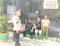 Bhabinkamtibmas Gandeng Ketua RT, Bahas Kamtibmas di Gunung Sahari Utara