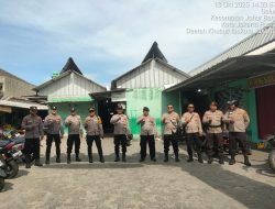 Patroli Guantibmas, Polsek Johar Baru Pastikan Rasa Aman Warga di Sentra Ekonomi