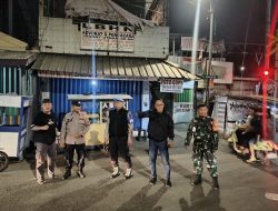 Perkuat Patroli Malam di Perbatasan Menteng–Tenggulun, Bersama 3 Pilar Menteng Ciptakan Jakarta Aman Kondusif