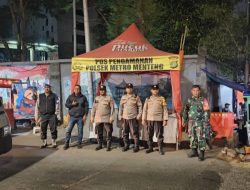 Tiga Pilar Menteng Giat Patroli Malam di Perbatasan Kwitang–Kalipasir, Wujudkan Jakarta Aman Kondusif