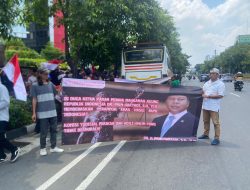 Polsek Senen Amankan dengan Humanis Aksi Unjuk Rasa Mahasiswa di Depan Komisi Yudisial RI