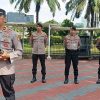 Kapolsubsektor Palmerah Laksanakan Apel Pengamanan Unras di Gedung DPR RI