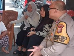 Polri Sambangi Warga RW 03 di Kampung Bali, Sampaikan Pesan Kamtibmas