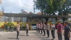 Polsek Johar Baru Gelar Apel Patroli ke Sentra Ekonomi dan Pusat Keramaian