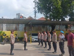 Polsek Johar Baru Gelar Apel Patroli ke Sentra Ekonomi dan Pusat Keramaian