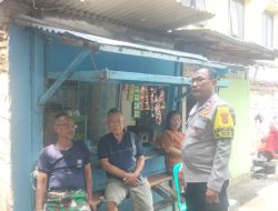 Perkuat Kemitraan, Bhabinkamtibmas Johar Baru Gelar Patroli Dialogis dan Sambang Warga RW 01