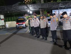 Patroli Tiga Pilar Menteng Gelar Apel Malam, Mantapkan Cipta Kondisi Jakarta Aman dan Kondusif