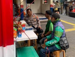 Personel Polsubsektor Blora Ajak Komunitas Ojol Jadi Mitra Polisi Jaga Kamtibmas di Menteng