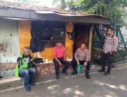 Patko 1012 Laksanakan Patroli Dialogis di Jalan Cideng Barat, Ajak Warga dan Security Waspadai 3 Cepu