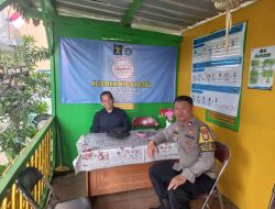 Bhabinkamtibmas Kebon Kacang Saling Koordinasi dengan Petugas Posbakum
