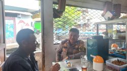 Polisi Sambangi Warga RW 09 Tanah Abang Sebagai Cooling System Sampaikan Imbauan Kamtibmas