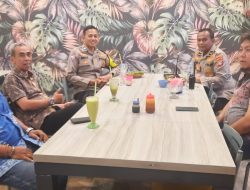 Dekatkan Diri dengan Pengelola Thamrin City, Kasubnit Binmas Sampaikan Imbauan Kamtibmas