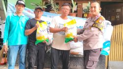 Dekatkan Pelayanan ke Warga, Bhabinkamtibmas Menteng Gelar Gerakan Pangan Murah Polri