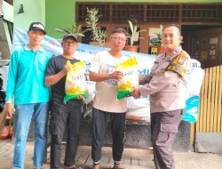 Dekatkan Pelayanan ke Warga, Bhabinkamtibmas Menteng Gelar Gerakan Pangan Murah Polri