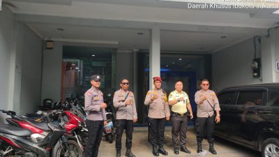 PATROLI ANTISIPASI GUANTIBMAS, POLSEK JOHAR BARU PASTIKAN RASA AMAN DI SENTRA EKONOMI